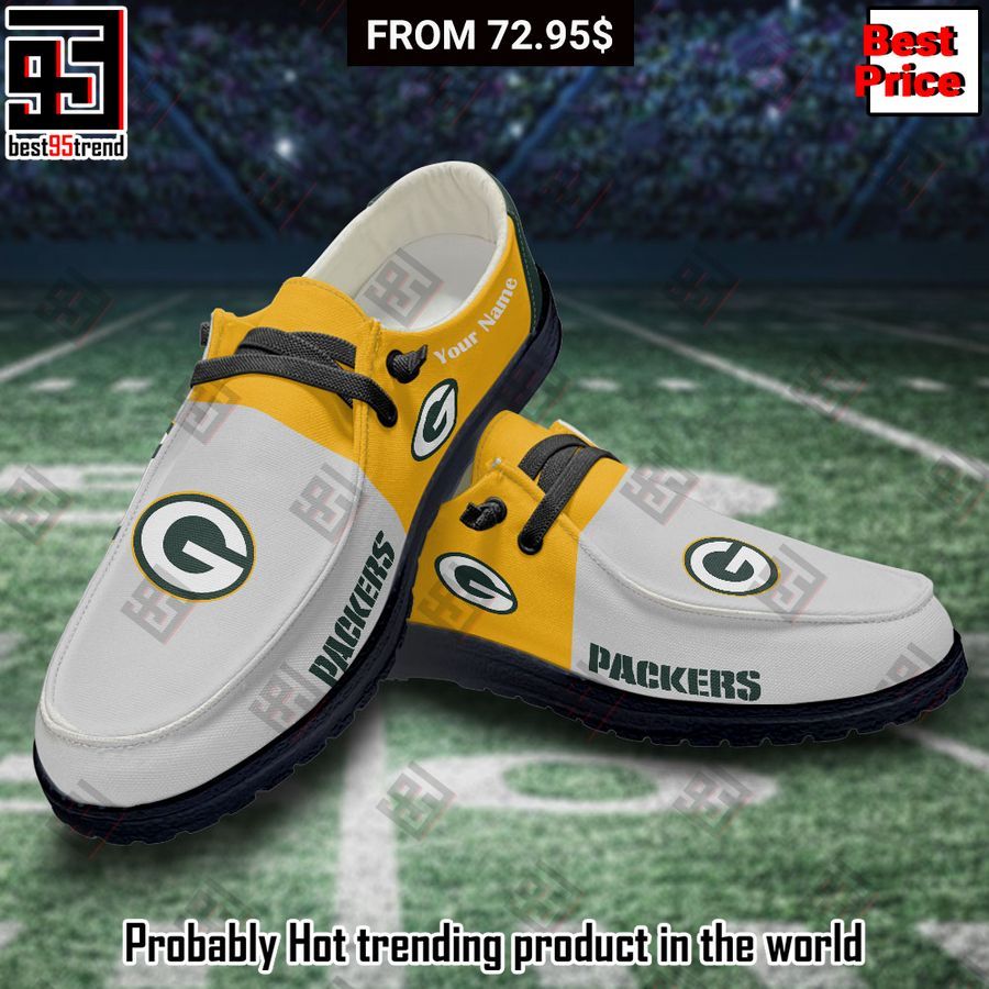 Green Bay Packers Custom Hey Dude Shoes - Best95trend.com